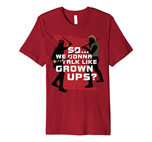 T 饯 եå ȥåץ ǥ Marvel Black Widow So We Gonna Talk Like Grown Ups Premium T-ShirtT 饯 եå ȥåץ ǥ