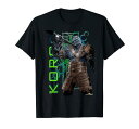 Tシャツ キャラクター ファッション トップス 海外モデル Marvel Thor Ragnarok Korg Green Symbols Graphic T-Shirt T-ShirtTシャツ キャラクター ファッション トップス 海外モデル