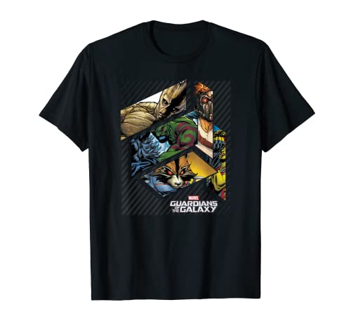 Tシャツ キャラクター ファッション トップス 海外モデル Marvel Comics Guardians of the Galaxy Hero Panels T-ShirtTシャツ キャラクター ファッション トップス 海外モデル