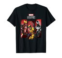 Tシャツ キャラクター ファッション トップス 海外モデル Marvel Legends Series Iron Man Wolverine Spider-Man Box Up T-ShirtTシャツ キャラクター ファッション トップス 海外モデル