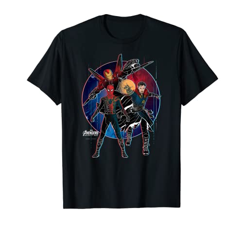 Tシャツ キャラクター ファッション トップス 海外モデル Marvel Infinity War Iron Man Team-Up Tech Graphic T-Shirt T-ShirtTシャツ キャラクター ファッション トップス 海外モデル