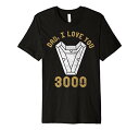 マーベル Marvel アークリアクター パパ アイラブユー3000 I Love You 3000 半袖Tシャツ メンズ 【Sサイズ】 ブラック ファッション トップス アメリカ