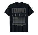 Tシャツ キャラクター ファッション トップス 海外モデル Marvel Captain America Kid From Brooklyn Street Wear T-Shirt T-ShirtTシャツ キャラクター ファッション トップス 海外モデル