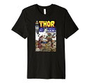 Tシャツ キャラクター ファッション トップス 海外モデル Marvel Legends Series Thor VS Olik Troll Comic Cover Premium T-ShirtTシャツ キャラクター ファッション トップス 海外モデル