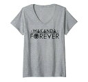 Tシャツ キャラクター ファッション トップス 海外モデル Womens Marvel Black Panther Wakanda Forever Artsy ...