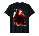Tシャツ キャラクター ファッション トップス 海外モデル Marvel Infinity War Scarlet Witch Portrait Graphic...