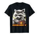 Tシャツ キャラクター ファッション トップス 海外モデル Marvel Guardians of the Galaxy Rocket Glare Wanted Poster T-ShirtTシャツ キャラクター ファッション トップス 海外モデル