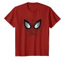 Tシャツ キャラクター ファッション トップス 海外モデル Kids Marvel Spider-Man Web Face Kids Graphic T-Shirt T-ShirtTシャツ キャラクター ファッション トップス 海外モデル
