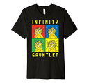 Tシャツ キャラクター ファッション トップス 海外モデル Marvel Avengers Infinity Gauntlet Comic Box Up Premium T-ShirtTシャツ キャラクター ファッション トップス 海外モデル