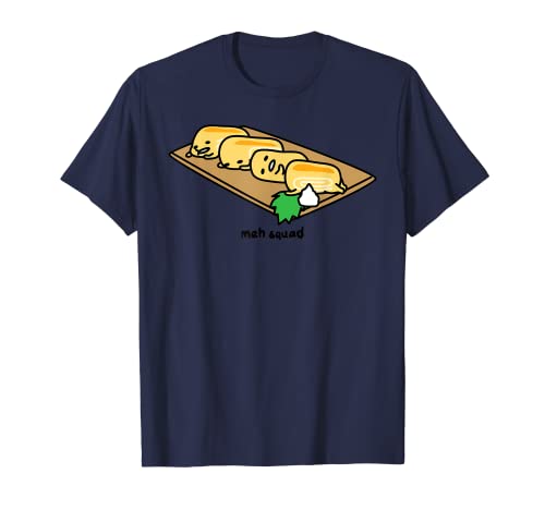 Tシャツ キャラクター ファッション トップス 海外モデル Gudetama the Lazy Egg Meh Squad Sushi Tama..