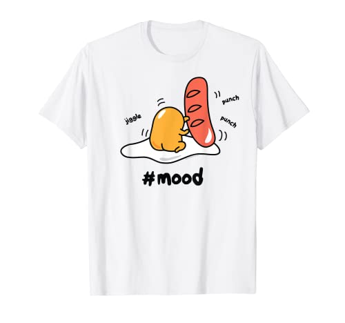 Tシャツ キャラクター ファッション トップス 海外モデル Gudetama the Lazy Egg #mood Boxing Punchin..