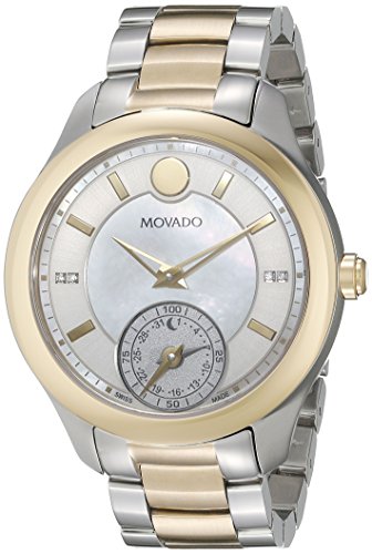 腕時計 モバード レディース Movado Women's 0660005 Analog Display Swiss Quartz Two Tone Smartwatc..