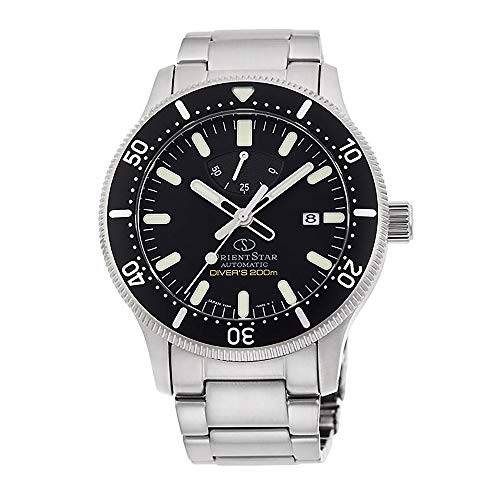 腕時計 オリエント メンズ Orient Star Sports Diver 039 s 200m Black Dial with Sapphire Glass Watch RE-AU0301B腕時計 オリエント メンズ