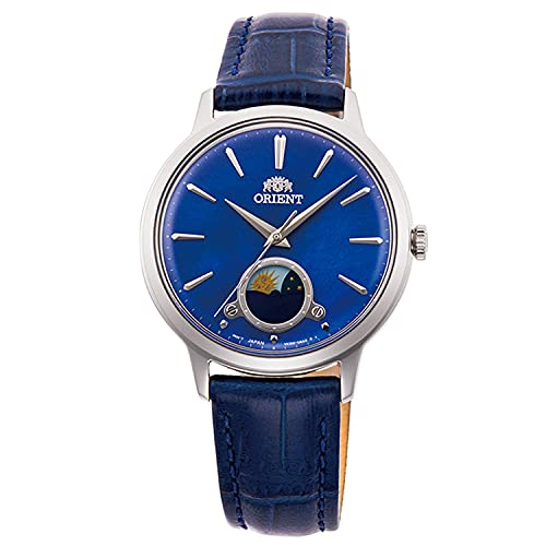 ユー・クラシカルエレガンス 腕時計 オリエント レディース Orient Sun and Moon Quartz Blue Dial Ladies Watch RA-KB0004A10B腕時計 オリエント レディース