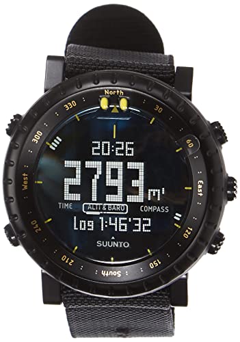 ӻ  ȥɥ  ȥɥåý SUUNTO Unisex's Core Outdoor Watch, Weather,Black Yellow TX, One Size, Coreӻ  ȥɥ  ȥɥåý