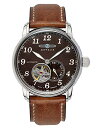 ツェッペリン 腕時計 ツェッペリン メンズ ゼッペリン ドイツ Zeppelin LZ 127 GRAF Zeppelin Automatic Watch, Brown, 40 mm, 7666-4腕時計 ツェッペリン メンズ ゼッペリン ドイツ