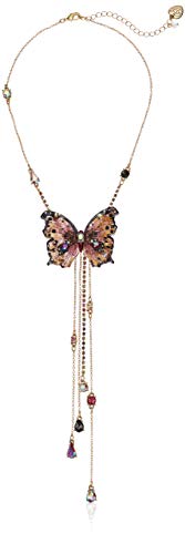 ベッツィ・ジョンソン ネックレス Betsey Johnson アメリカ 日本未発売 Betsey Johnson Gold Butterfly Y-Shaped Necklaceベッツィ・ジョンソン ネックレス Betsey Johnson アメリカ 日本未発売