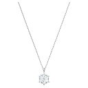 スワロフスキー ネックレス クリスタル SWAROVSKI 海外モデル SWAROVSKI Magic Pendant Necklace, Snowflake Motif with Clear Crystals in a Rhodium-Finished Setting, Part of the Magic Collectionスワロフスキー ネックレス クリスタル SWAROVSKI 海外モデル