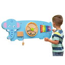 知育玩具 ラーニングアドバンテージ パズル ブロック SPARK & WOW Elephant Activity Wall Panel - 18m+ - Toddler Activity Center - Wall-Mounted Toy - Busy Board Decor for Bedrooms, Daycares and Play Areas知育玩具 ラーニングアドバンテージ パズル ブロック