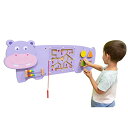 知育玩具 ラーニングアドバンテージ パズル ブロック SPARK & WOW Hippo Activity Wall Panel - 18m+ - Toddler Activity Center - Wall-Mounted Toy - Busy Board Decor for Bedrooms, Daycares and Play Areas知育玩具 ラーニングアドバンテージ パズル ブロック