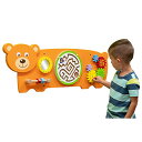 知育玩具 ラーニングアドバンテージ パズル ブロック SPARK & WOW Bear Activity Wall Panel - 18m+ - Toddler Activity Center - Wall-Mounted Toy - Busy Board Decor for Bedrooms, Daycares and Play Areas知育玩具 ラーニングアドバンテージ パズル ブロック