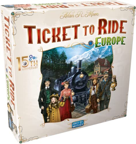 angelica㤨֥ܡɥ Ѹ ꥫ  Ticket to Ride Europe 15th Anniversary DELUXE EDITION Board Game - Strategy Game, Family Game for Kids & Adults, Ages 8+, 2-5 Players, 30-60 Minute Playtime, Made by Days of ܡɥ Ѹ ꥫ פβǤʤ36,510ߤˤʤޤ