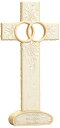 エネスコ Enesco 置物 インテリア 海外モデル アメリカ Enesco Foundations by Karen Hahn Wedding Cross, ...