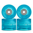 ウィール タイヤ スケボー スケートボード 海外モデル NONMON 4X Skateboard Wheels 60mm 78A LED Light Repla...