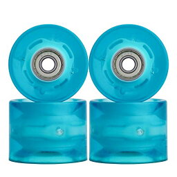 ウィール タイヤ スケボー スケートボード 海外モデル NONMON 4X Skateboard Wheels 60mm 78A LED Light Replacement Longboard Wheels Cruiser Wheels with ABEC-9 608ZZ Bearings, Blueウィール タイヤ スケボー スケートボード 海外モデル