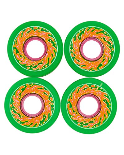 ウィール タイヤ スケボー スケートボード 海外モデル Slime Balls Santa Cruz Mini OG Slime Green Pink 54.5mm 78a Skateboard Wheels, Set of 4ウィール タイヤ スケボー スケートボード 海外モデル