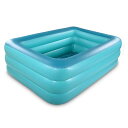 プール ビニールプール ファミリープール オーバルプール 家庭用プール Inflatable Family Swim Play Center Pool, 82
