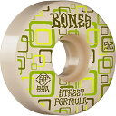 ウィール タイヤ スケボー スケートボード 海外モデル Bones Wheels Bones Skateboard Wheels 52mm Retros V3 ...