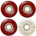 ウィール タイヤ スケボー スケートボード 海外モデル Spitfire Classics 51mm Skateboard Wheels (Set Of 4)ウ...