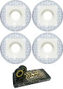 ウィール タイヤ スケボー スケートボード 海外モデル Chocolate Skateboards 53mm Bandana Conical White Ska...