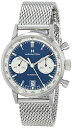 rv n~g Y Hamilton Watch American Classic Intra-Matic Swiss Automatic Chronograph Watch 40mm Case, Blue Dial, Silver Stainless Steel Bracelet (Model: H38416141)rv n~g Y