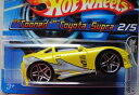 ホットウィール Hot Wheels TOONED トヨタ スープラ 2/5 ドリフトキング #052 イエロー TOYOTA ビークル ミニカー