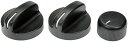 自動車パーツ 海外社外品 修理部品 Dorman 76829 Temperature Control Knob Assortment Compatible with Select Chrysler/Dodge/Eagle Models, Black自動車パーツ 海外社外品 修理部品