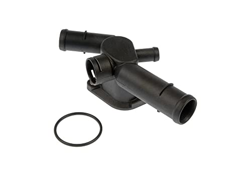 自動車パーツ 海外社外品 修理部品 Dorman 902-707 Engine Coolant Water Outlet Compatible with Select Seat / Volkswagen Models, Black自動車パーツ 海外社外品 修理部品