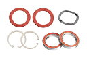 ボトムブラケット ギア パーツ 自転車 コンポーネント ?200-3000 FSA BB30 Road Ceramic Bottom Bracket - Red...