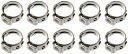 自動車パーツ 海外社外品 修理部品 Dorman 800-309 Fuel Line Clamps. Pack of 10 3/8 In. Clamps, 10...