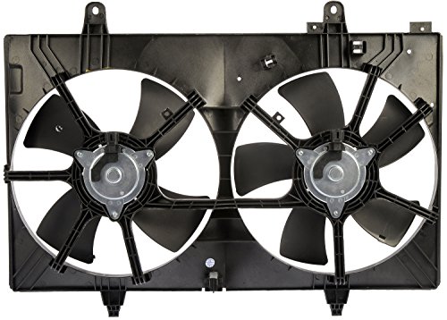 自動車パーツ 海外社外品 修理部品 Dorman 620-412 Engine Cooling Fan Assembly Compatible with Select Nissan Models,Black自動車パーツ 海外社外品 修理部品