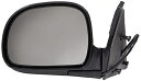 自動車パーツ 海外社外品 修理部品 Dorman 955-301 Driver Side Power Door Mirror - Folding Compati...