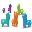 知育玩具 パズル ブロック ラーニングリソース Learning Resources Snap-n-Learn Llamas - 26 Pieces, Ages 18 months Toddler Learning Toys, Alphabet Learning Toys for Toddlers, Preschool Learning Toys, ABC for Ki知育玩具 パズル ブロック ラーニングリソース