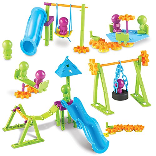 知育玩具 パズル ブロック ラーニングリソース Learning Resources Playground Engineering & Design STEM Set - 104 Pieces, Ages 5+ STEM Toys for Kids, Construction Toys知育玩具 パズル ブロック ラーニングリソース