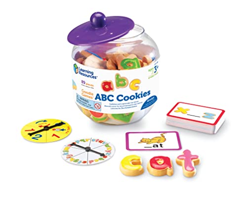 知育玩具 パズル ブロック ラーニングリソース Learning Resources Goodie Games ABC Cookies - 4 Games in 1, Ages 3 Toddler Learning Toys, ABC Games for Toddlers, Preschool Games, Alphabet Learning Games, Math 知育玩具 パズル ブロック ラーニングリソース