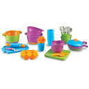 知育玩具 パズル ブロック ラーニングリソース Learning Resources New Sprouts Classroom Kitchen Set - 45 Pieces, Ages 2 Pretend Play Food for Toddlers, Preschool Learning Toys, Kitchen Play Toys for Kids知育玩具 パズル ブロック ラーニングリソース