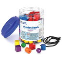 mߋ pY ubN [jO\[X Learning Resources Beads in a Bucket, Set of 110, Ages 3+, Lacing Beads, Fine Motor Skills,Back to School Supplies,Teacher Supplies for Classroommߋ pY ubN [jO\[X