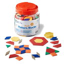 知育玩具 パズル ブロック ラーニングリソース Learning Resources Plastic Pattern Blocks - Set of 250, Ages 3 , Shape Games for Preschoolers, Homeschool Supplies, Shape Manipulatives for Kids,Back to School Su知育玩具 パズル ブロック ラーニングリソース