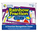 知育玩具 パズル ブロック ラーニングリソース Learning Resources Rainbow Fraction Bingo知育玩具 パズル ブロック ラーニングリソース