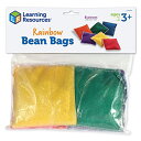 知育玩具 パズル ブロック ラーニングリソース Learning Resources Rainbow Bean Bags - 6 Pieces, PreK+ | Ages 3+ Bean Bags for Kids, Counting and Sorting Toys, Hand Eye Coordination知育玩具 パズル ブロック ラーニングリソース